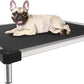 FXW TitanNest Chew-Proof Elevated Dog Bed, Raised Cot for Indoor/Outdoor/Camping Use, Durable & Waterproof Cooling Pet Bed for Extra-Small Dogs, 29.0" L x 18.0" W x 4.5" H, Black