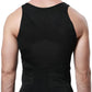 GKVK Mens Slimming Body Shaper Vest Shirt Abs Abdomen Slim