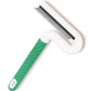Pet Flea Comb for Dogs & Cats - Grooming Tool with Long & Short Steel Teeth, Safely Removes Tangles and Knots, Gentle Detangling Brush for Pet Hair (TG2043)(Green)