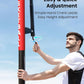 IGL In ground Basketball Hoops Outdoor, 10ft Height Adjustable Basketball Goal In ground with Shatterproof Backboard and Pro-Style Rim
