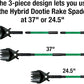 Hybrid Dootie Rake-Spade. Accessory Pooper Scoopers. All Dog, Cat, and Pet Yard Waste Cleanup