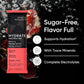 Sports Research® Hydrate Electrolytes Powder Packets - Sugar-Free & Naturally Flavored with Vitamins, Minerals, and Coconut Water - Supports Hydration - 16 Packets - Cherry Pomegranate