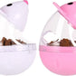 2Pcs Cat Treat Dispenser Toy, Mouse Shape Cat Interactive Toy and Food Dispenser for Pet Increases IQ Interactive & Food Dispensing