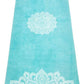 YOGA DESIGN LAB | The Combo Yoga Mat | 2-in-1 Mat+Towel | Eco Luxury | Ideal for Hot Yoga, Power, Bikram, Ashtanga, Sweat | Studio Quality | Includes Carrying Strap!