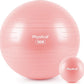 Yoga Ball for Exercise, Pilates Set, 4 Sizes Fitness Ball for Workout, Birthing, Pregnancy, Physical Therapy- Pump Included