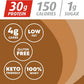 Premier Protein Powder, Cafe Latte, 30g Protein, 1g Sugar, 100% Whey Protein, Keto Friendly, No Soy Ingredients, Gluten Free, 17 Servings, 23.9 Ounce (Pack of 1)