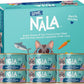 LOVE, NALA - Natural Adult Cat Wet Food - Pate Mackerel with Carrot & Pumpkin Recipe- Grain Free, Non-GMO, Lean Protein, Omega 3, Digestive Fiber Blend, Added Minerals & Vitamins - 12 Pack 2.4 lbs.