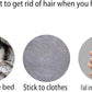 Zoocozy 2 in 1 Pet Hair Removal Glove for Cat Dog, Indoor Cat Grooming Gloves, Pet Washing Brush for Shedding Massage - Double-Sided Available(Brown)