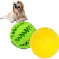 Dog Puzzle Toy, Treat and Dental Balls, Interactive Treat Dispensing Toy for Dogs, Durable Puppy Toys for Teething Small Dogs, Rubber Teeth Balls, Slow Feeder, 2-Pack (Medium Large)