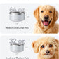 Homerunpet Double Wall Stainless Steel Dog Bowls, Non-Slip Base, Dishwasher Safe, Durable Pet Food & Water Bowl for Dogs & Cats(32oz, Steel Blue)