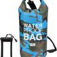 Waterproof Dry Bag 2L/5L/10L/15L/20L/30L, Roll Top Sack Keeps Gear Dry for Kayaking, Rafting, Boating, Swimming, Camping, Hiking, Beach, Fishing with Free Waterproof Phone Case