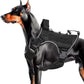 Heavy-Duty Tactical Dog Harness for Large Dogs, No Pull Adjustable Reflective Pet Vest with Molle System, K9 Military-Grade Control for Service Training, Outdoor & 10+ Breeds, Black, Medium