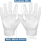 Football Gloves, Youth Football Gloves, Silicone Sticky Grip Football Gloves Men Women, Adult Football Gloves, Kids Football Gloves for Boys Girls, Football Receiver Gloves
