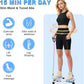 Waist Twister Ab Machine with 300 lbs Weight Capacity Anti-slip twist board Noiseless Home Gym Exercise Equipment for Women Men
