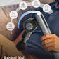 RENPHO Massage Gun with Adjustable Angles and Extension Handle, Handheld Percussion Muscle Massager Deep Tissue with Portable Carry Case for Men Women, Extend 2