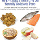 Smart Cookie All Natural Soft Dog Treats - Trout & Apple - Healthy Dog Treats for Allergies, Sensitive Stomachs - Chewy, Grain Free, Human-Grade, Made in The USA - 5oz Bag