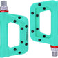 FOOKER MTB Pedals Mountain Bike Pedals 3 Bearing Non-Slip Lightweight Nylon Fiber Bicycle Platform Pedals for BMX MTB 9/16"