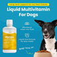 Liquid Multivitamin for Dogs with Probiotics, 8 in 1 Vitamins for Immune Support, Energy & Digestion, High Absorption Liquid Dog Supplement, Made in USA, 32 oz
