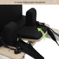 Pilates Reformer with Adjustable Height, Wooden Foldable Pilates Reformer Machine, Pilates Machine for Home Use and Studio, Pilates Equipment with Sitting Box, Jump Board and Accessories