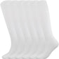 Fitliva Knee High Long Sports Socks Unisex Multicolor 3/6/12 Pairs