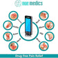 Tens Unit Machine Pulse Massager for Pain Relief, 24 Massage Modes, Rechargeable Muscle Stimulator Device with 10 Pads