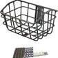 Basket Black Front Sturdy Construction Aluminum Alloy Large Capacity Accessories Cargo Container for Pet Transport