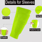 Soccer Shin Guards for Kid Youth Teen Adult - Shin Guards Sleeves with Inserted Pocket Cushion Protection Reduce Shocks and Injuries for TeamSports
