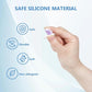 Reusable Swimming Ear Plugs with Nose Clips -2 Pairs Silicone Swimmers Ear Plugs for Adult Water Surfing, Snorkeling, Sleeping and Shower