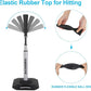 Baseball & Softball Batting Tee,Portable Hitting Tee,with Heavy Duty Base,Flexible Rubber Top,Adjustable Height