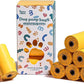 Dog Poop Bags Rolls Biodegradable 100% Leak Proof Thickened Dog Waste Bags -120 Count 8 Rolls - Doggie Poop Bag for Small and Big Dogs(Unscented)