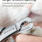 Homerunpet Cat Nail Clippers, Martensite Steel Professional Pet Nail Clippers with Razor Sharp Blade for Cats and Puppies, Non-Slip Handles, Safe, Durable Pet Claw Clipper for at Home Grooming