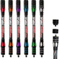10 Inch 12 Inch 15 Inch Archery Bow Stabilizer Balance Bar Rod Side Rod Carbon Fiber Stabilizer Dampen Weight for Compound Bow Recurve Bow Accessory