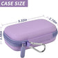 MP3 & MP4 Player Case for SOULCKER/G.G.Martinsen/Grtdhx/iPod Nano/Sandisk Music Player/Sony NW-A45 and Other Music Players with Bluetooth. Fit for Earbuds, USB Cable, Memory Card - Purple