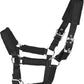 Horse Halter with Wool Lining, Adjustable Halter for Horses Satin Hardware to Prevent Friction, Breakaway Halters for Horses,Perfect for Traction and Performance