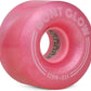 Bont Skates - Glow Light Up LED Quad Roller Skate Wheels - Recreational Street Outdoor Skating - 62x35mm 83A - Set of 4 wheels (Cherry Blossom Pink)