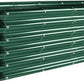 Land Guard 8×2×1.5ft Galvanized Raised Garden Bed Kit, Raised Garden Boxes Outdoor, Oval Metal Raised Garden Beds for Vegetables, Forest Green