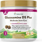 NaturVet – Glucosamine DS Plus - Level 2 Moderate Care – Supports Healthy Hip & Joint Function – Enhanced with Glucosamine, MSM & Chondroitin – for Dogs & Cats–120 Soft Chews
