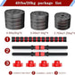 Adjustable-Dumbbells-Sets,Free Weights-Dumbbells Set of 2 Convertible To Barbell A Pair of Lightweight for Home Gym,Women and Men Equipment