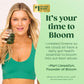 Bloom Nutrition Superfood Greens Powder, Digestive Enzymes with Probiotics and Prebiotics, Gut Health, Bloating Relief for Women, Chlorella, Green Juice Mix with Beet Root Powder, 25 SVG, Peach
