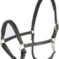 HORZE Largo Genuine Leather Horse Halter | Adjustable Padded Noseband and Crown