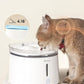 HomeRunPet Silent Cat Water Fountain, 68 oz/2L, Pet Fountain Wireless Pump, Dog Water Dispenser, Dual Mode, Quick Assembly & Easy-Clean, Filters Included