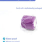 9 Pack 2" x 5 Yards Self Adhesive Bandage Wrap Self Stick Wrap for Ankle, Wrist, Finger, Sports, Breathable Cohesive Vet Tape for Pets (Purple)