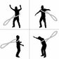 RR ROUND RICH DESIGN Wooden Hula Weighted Exercise Hoop for Fitness (Do Not Copy Patented Products) Natural