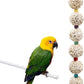 Bird Chewing Toy, Bird Sola Ball Toy with Bell, Bird Cage Accessories, Cage Toys for Cockatiel Parakeet Parrot Budgies Rat Hamster Chinchilla Rabbit Bunny African Grey