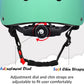 Kids Bike Helmet, Adjustable and Multi-Sport, from Toddler to Youth, 3 Sizes