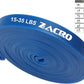 Zacro Resistance Bands, 6 Resistance Levels Pull Up Assistance Bands, Exercise Bands for Men&Women, Heavy Duty Resistance Band Set with Door Anchor, for Working Out, Muscle Training, Physical Therapy