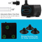 PULACO 95GPH 5W Mini Submersible Water Pump for Aquarium Fish Tank, Pond, Fountain, Hydroponics