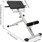 Roman Chair, Hyperextension Bench Roman Chair Adjustable Back Extension Machine Lower Back Exercise Equipment Multi-Functional Workout Bench for Home Gym Full Body Abs Glutes Core Muscles