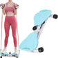 Waist Twist Workout Machine, Ab Machine Weight for Slim Waist and Core Ab Exercise Foot Massage and Weight Loss, Noiseless Home Gym Exercise Equipment for Women Men
