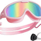 Adult Swimming Goggles for Women Men,No Leak No Fog Wide View, Sunglass Goggle with Earplugs and Nose Clip